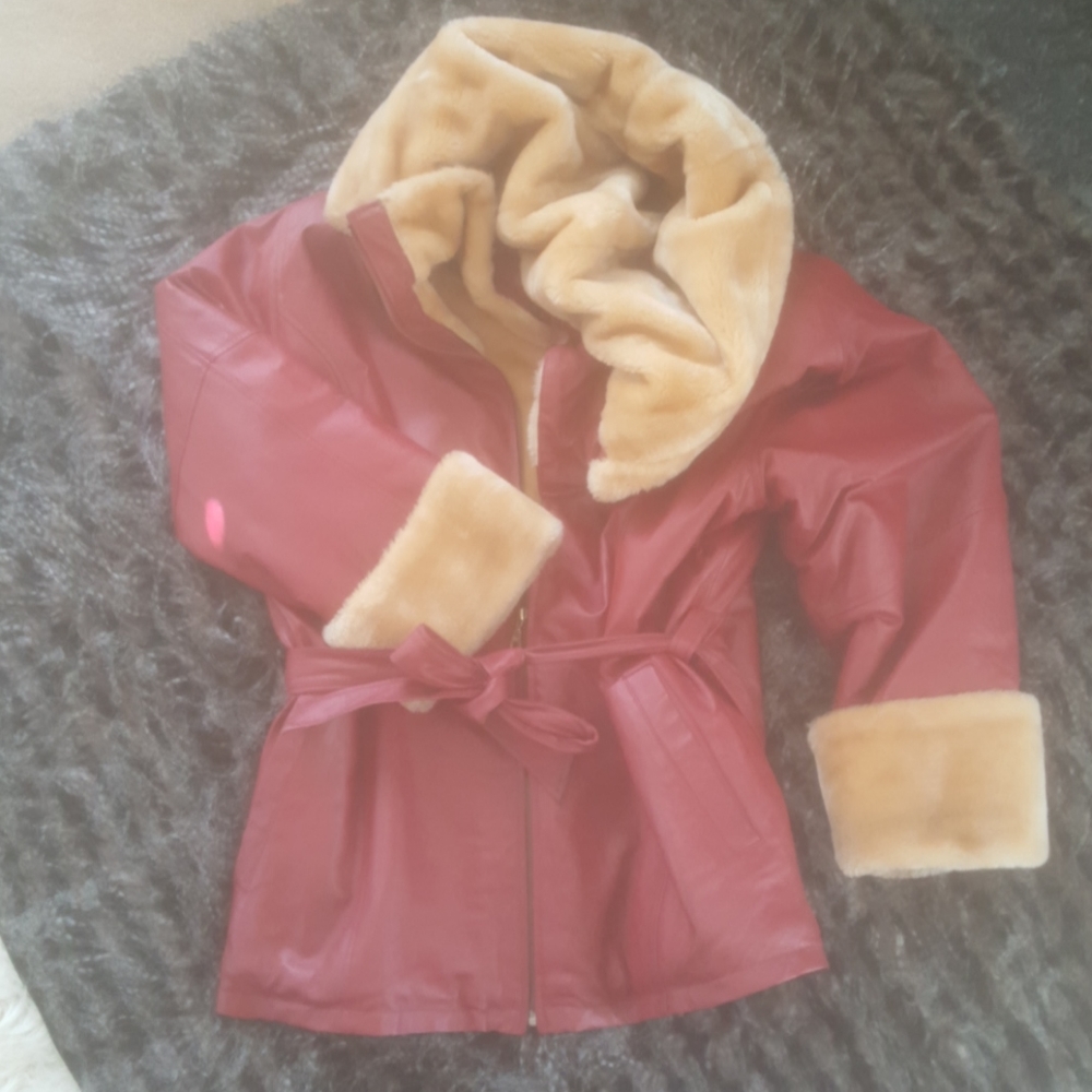 Women's Leather Coat